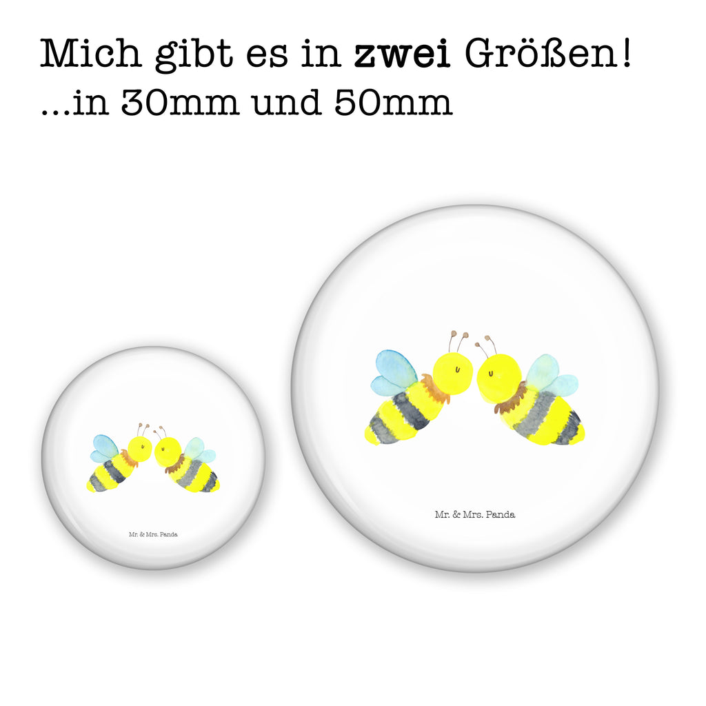 50mm Button Biene Liebe 50mm Button, Button, Pin, Anstecknadel, Biene, Wespe, Hummel