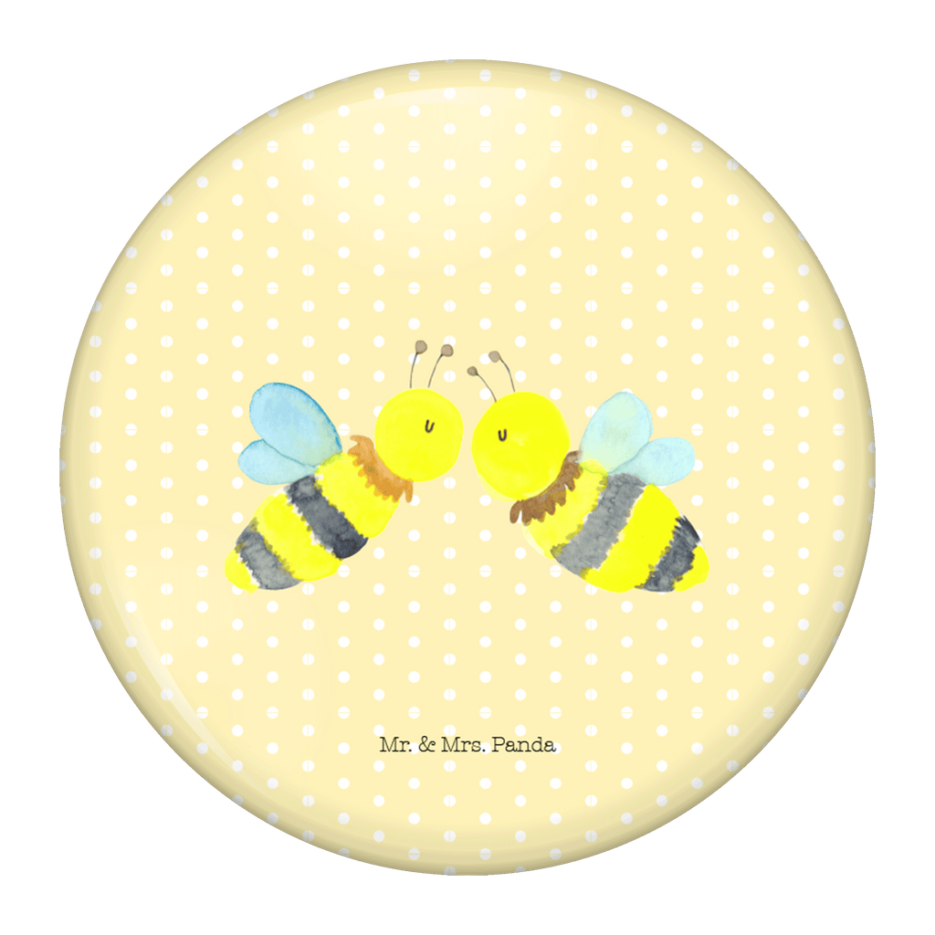 50mm Button Biene Liebe 50mm Button, Button, Pin, Anstecknadel, Biene, Wespe, Hummel