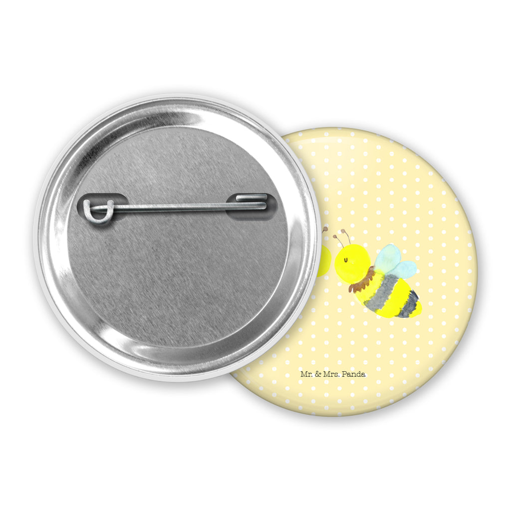 50mm Button Biene Liebe 50mm Button, Button, Pin, Anstecknadel, Biene, Wespe, Hummel