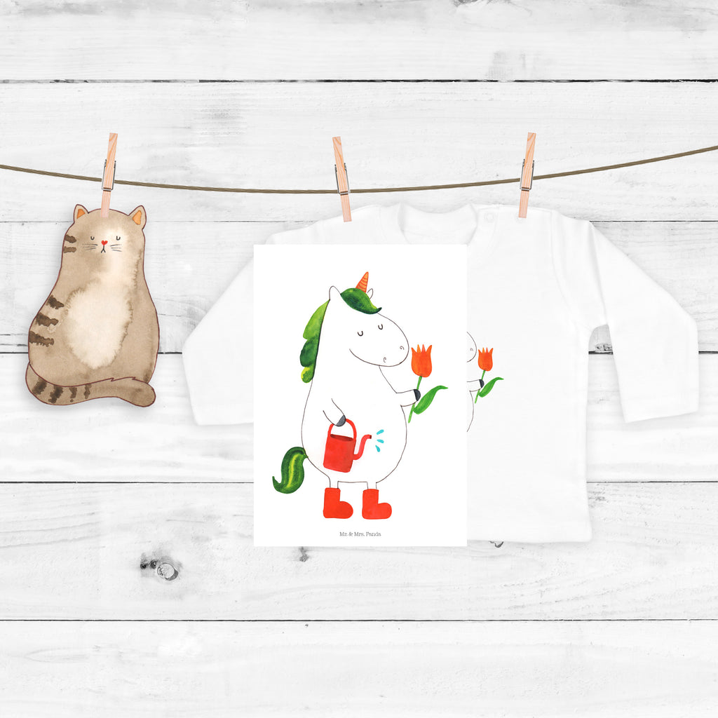 12-18 Monate Baby Longsleeve Einhorn Gärtner Mädchen, Jungen, Baby, Langarm, Bio, Kleidung, Einhorn, Einhörner, Einhorn Deko, Pegasus, Unicorn, Luftballon, Gießkanne, Giesskanne, Lebenslust, Freude, Blume, Freundin, Garten, Stiefel