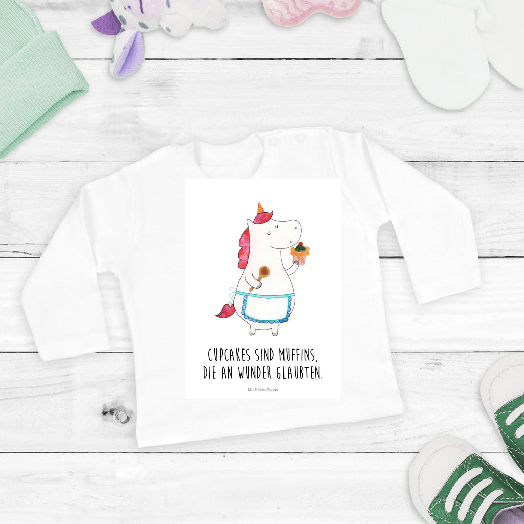 18-24 Monate Baby Longsleeve Einhorn Küchenfee Mädchen, Jungen, Baby, Langarm, Bio, Kleidung, Longsleeve, Einhorn, Einhörner, Einhorn Deko, Pegasus, Unicorn, backen, Muffin, Motivation, Träumer, träumen, Bäckerin, Hobbykoch, Koch, Torte, Kuchen