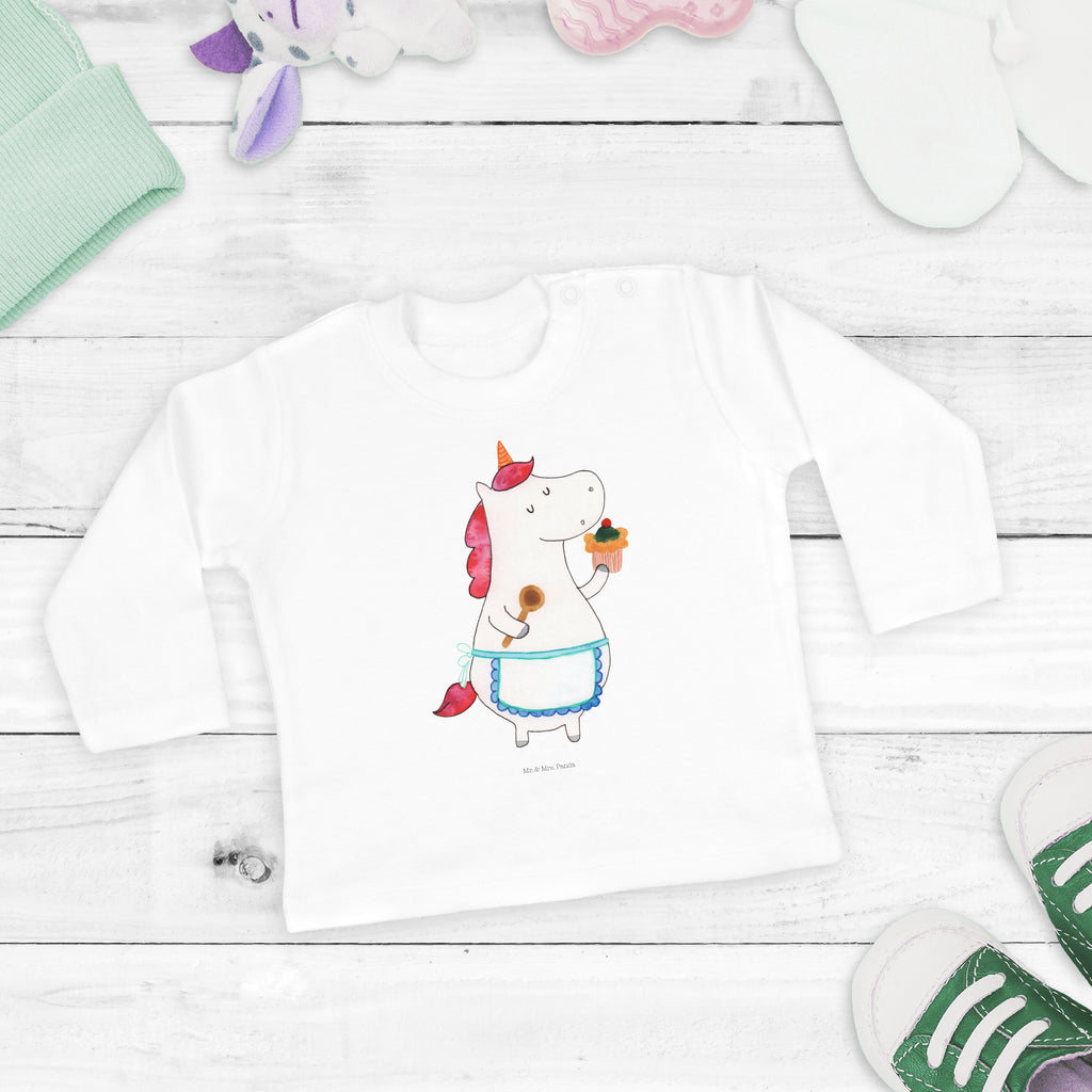 18-24 Monate Baby Longsleeve Einhorn Küchenfee Mädchen, Jungen, Baby, Langarm, Bio, Kleidung, Longsleeve, Einhorn, Einhörner, Einhorn Deko, Pegasus, Unicorn, backen, Muffin, Motivation, Träumer, träumen, Bäckerin, Hobbykoch, Koch, Torte, Kuchen