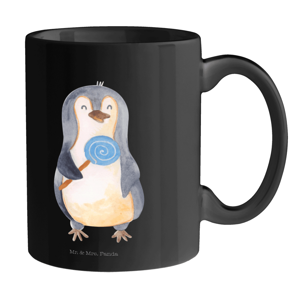 Tasse Pinguin Lolli Pinguin, Pinguine, Lolli, Süßigkeiten, Blödsinn, Spruch, Rebell, Gauner, Ganove, Rabauke Becher, Kaffeetasse, Kaffeebecher, Tee, Frühstück, Büro  Pinguin