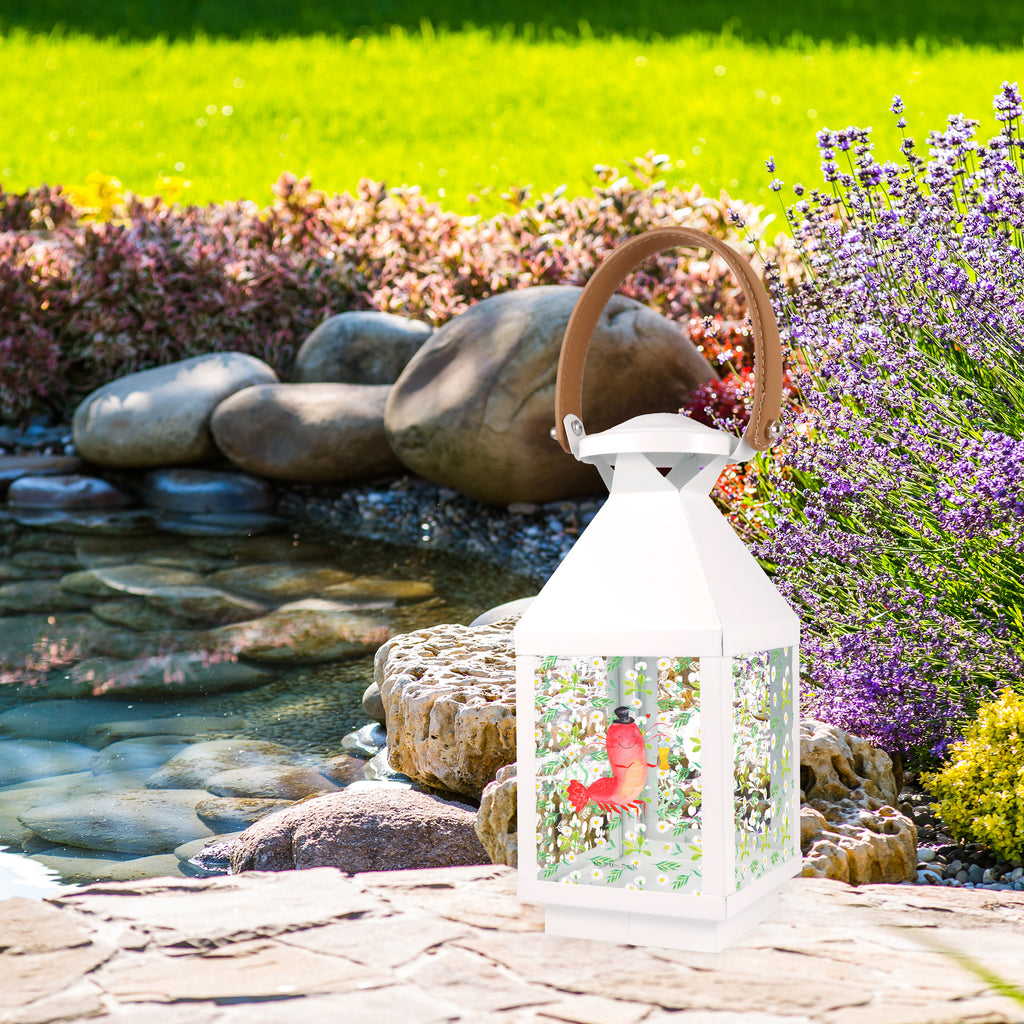 Deko Laterne Hummer mit Weizen Gartenlampe, Gartenleuchte, Gartendekoration, Gartenlicht, Laterne  kleine Laternen, XXL Laternen, Laterne groß, Meerestiere, Meer, Urlaub, Garnele, Garnelen, Bier, Kochen, Männerhaushalt, Junggeselle, Junggesellin, Bierliebhaber, Kneipe, Gasthaus, Wirtschaft