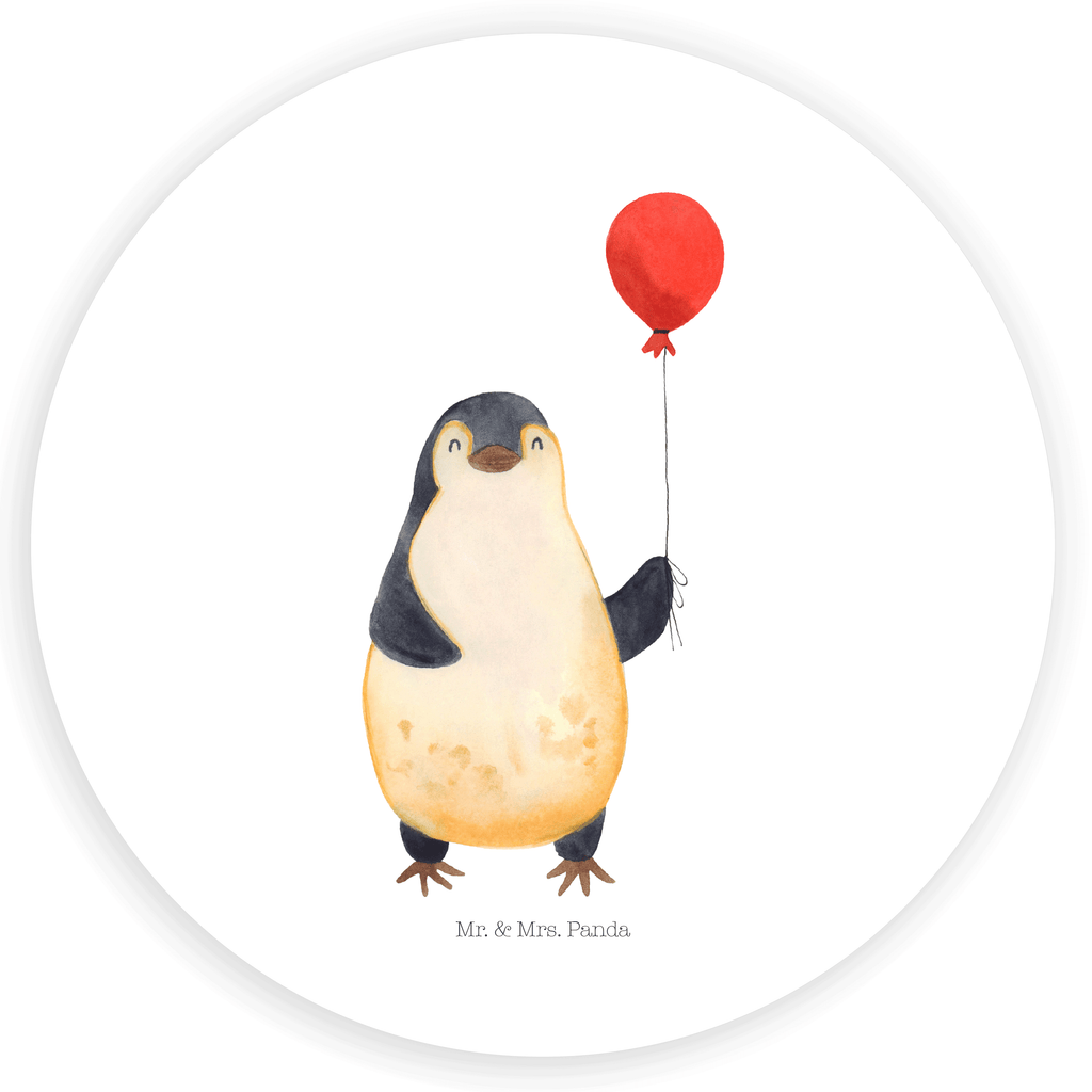 120mm Rund Aufkleber Pinguin Luftballon Sticker, Aufkleber, Etikett, Kinder, rund, Pinguin, Pinguine, Luftballon, Tagträume, Lebenslust, Geschenk Freundin, Geschenkidee, beste Freundin, Motivation, Neustart, neues Leben, Liebe, Glück