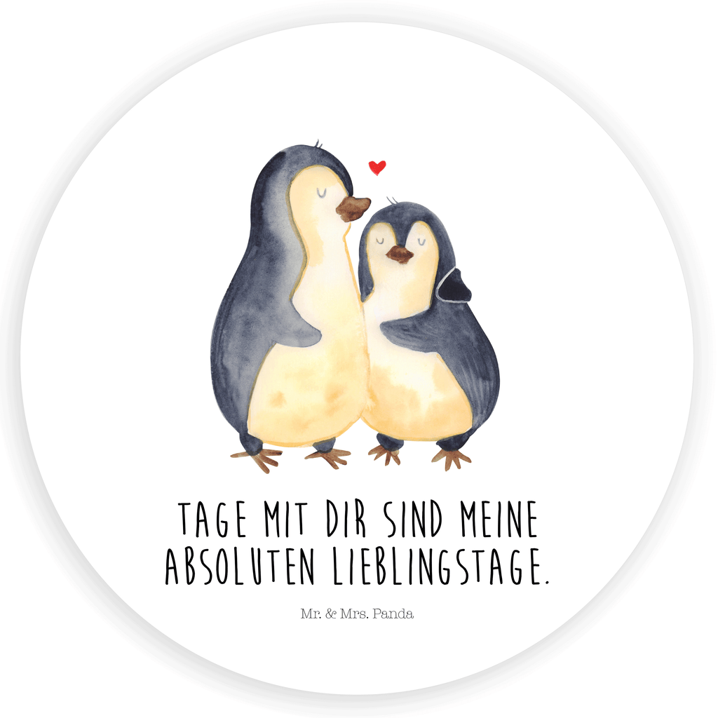 120mm Rund Aufkleber Pinguin umarmend Sticker, Aufkleber, Etikett, Kinder, rund, Pinguin, Liebe, Liebespaar, Liebesbeweis, Liebesgeschenk, Verlobung, Jahrestag, Hochzeitstag, Hochzeit, Hochzeitsgeschenk