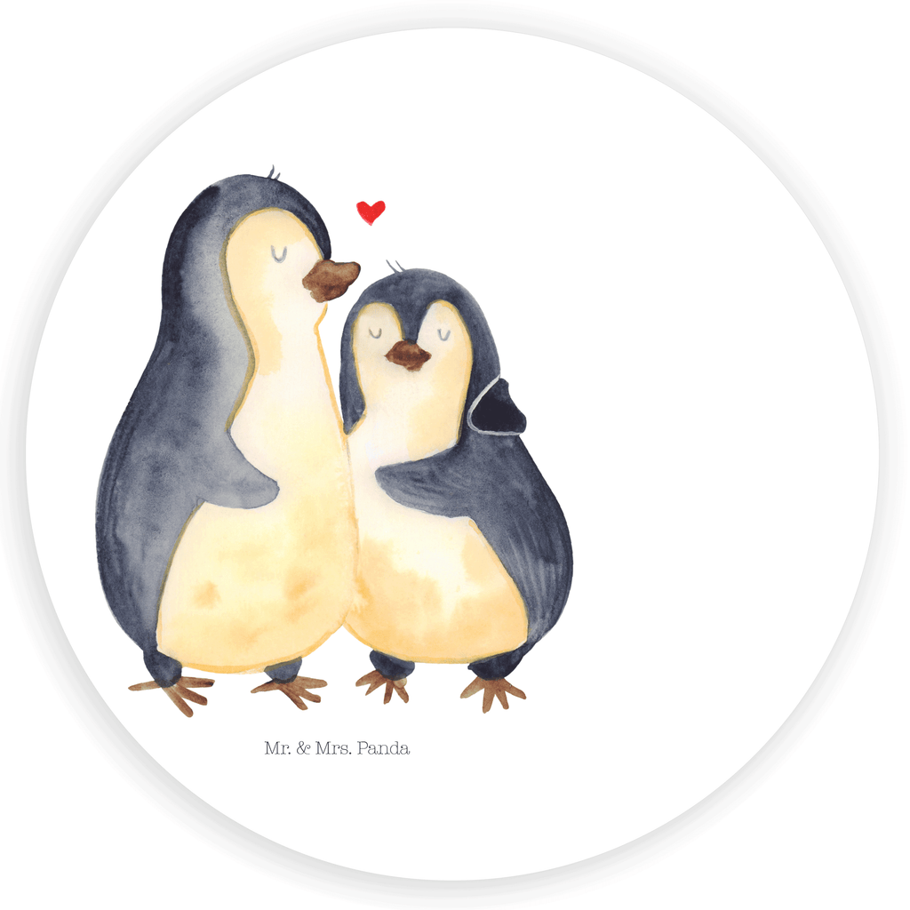120mm Rund Aufkleber Pinguin umarmend Sticker, Aufkleber, Etikett, Kinder, rund, Pinguin, Liebe, Liebespaar, Liebesbeweis, Liebesgeschenk, Verlobung, Jahrestag, Hochzeitstag, Hochzeit, Hochzeitsgeschenk