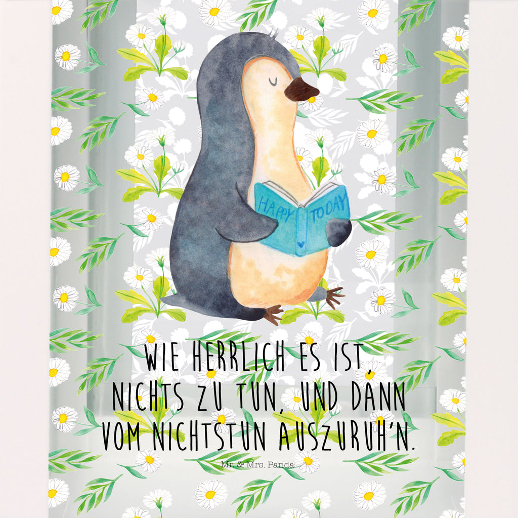 Deko Laterne Pinguin Buch Gartenlampe, Gartenleuchte, Gartendekoration, Gartenlicht, Laterne  kleine Laternen, XXL Laternen, Laterne groß, Pinguin, Pinguine, Buch, Lesen, Bücherwurm, Nichtstun, Faulenzen, Ferien, Urlaub, Freizeit
