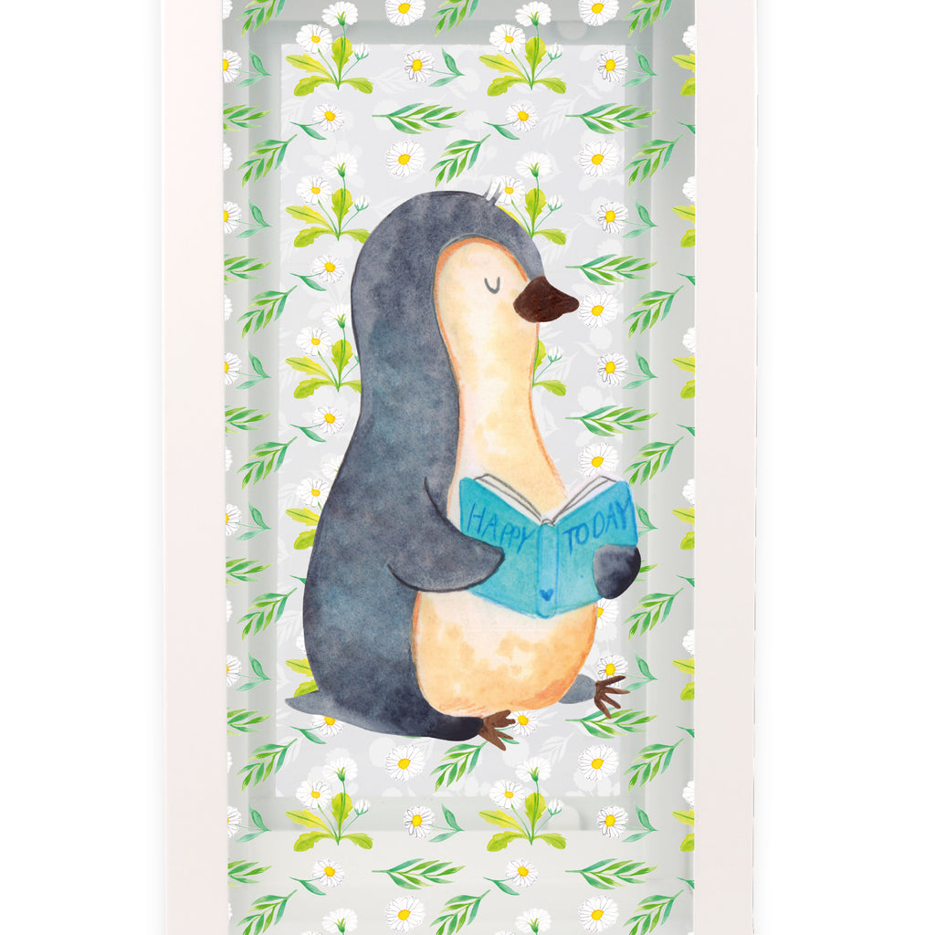 Deko Laterne Pinguin Buch Gartenlampe, Gartenleuchte, Gartendekoration, Gartenlicht, Laterne  kleine Laternen, XXL Laternen, Laterne groß, Pinguin, Pinguine, Buch, Lesen, Bücherwurm, Nichtstun, Faulenzen, Ferien, Urlaub, Freizeit