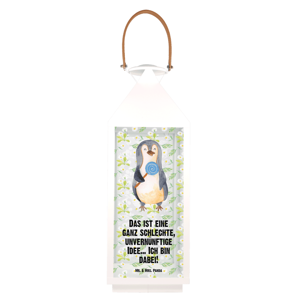 Deko Laterne Pinguin Lolli Gartenlampe, Gartenleuchte, Gartendekoration, Gartenlicht, Laterne  kleine Laternen, XXL Laternen, Laterne groß, Pinguin, Pinguine, Lolli, Süßigkeiten, Blödsinn, Spruch, Rebell, Gauner, Ganove, Rabauke