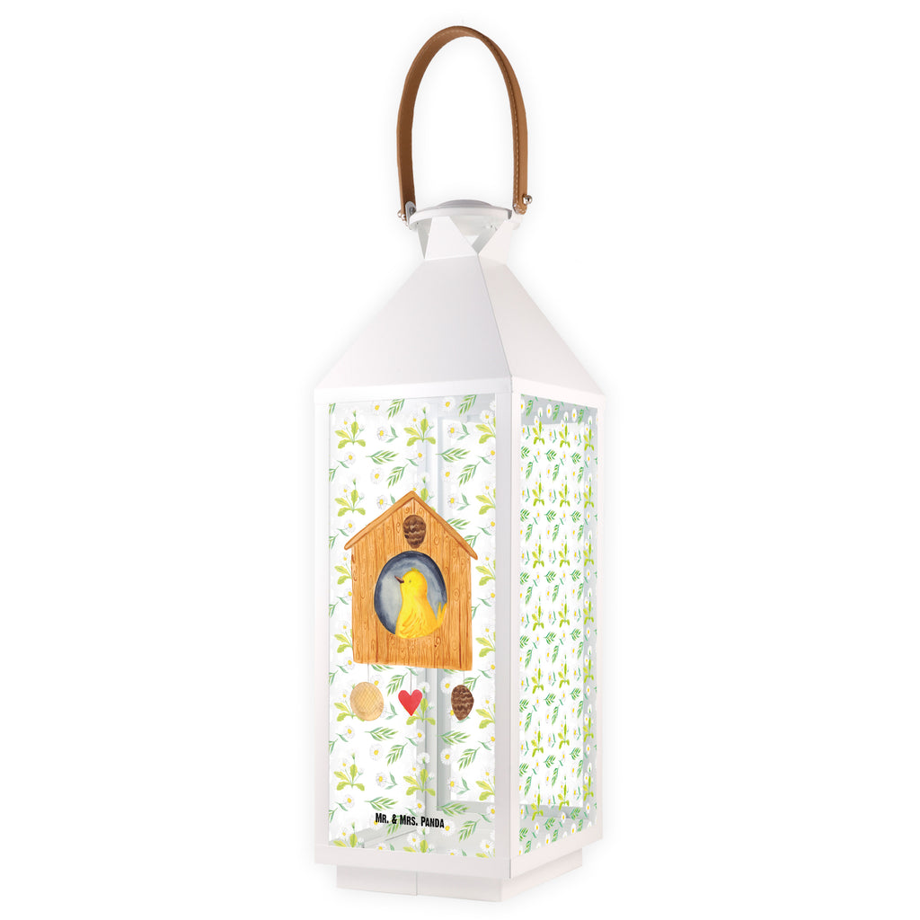 Deko Laterne Vogelhaus sweet Home Gartenlampe, Gartenleuchte, Gartendekoration, Gartenlicht, Laterne  kleine Laternen, XXL Laternen, Laterne groß, Tiermotive, Gute Laune, lustige Sprüche, Tiere, Vogelhaus, Vogel, Home sweet Home, Einzug, Umzug, Geschenk, Einzugsgeschenk, Hausbau, Haus