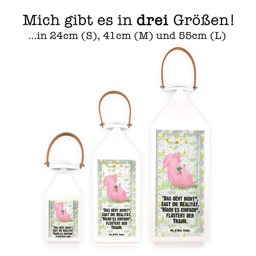 Deko Laterne Glücksschwein Gartenlampe, Gartenleuchte, Gartendekoration, Gartenlicht, Laterne  kleine Laternen, XXL Laternen, Laterne groß, Tiermotive, Gute Laune, lustige Sprüche, Tiere, Glücksschwein. Glück, Schwein, Schweinchen, Sterne, Sernchen, Ziele, Träume, Motivation, Glücksbringer
