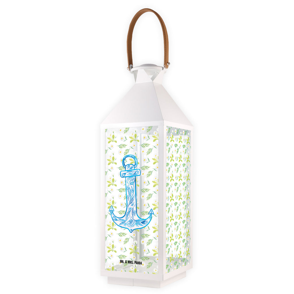 Deko Laterne Anker Blau Gartenlampe, Gartenleuchte, Gartendekoration, Gartenlicht, Laterne  kleine Laternen, XXL Laternen, Laterne groß, Tiermotive, Gute Laune, lustige Sprüche, Tiere