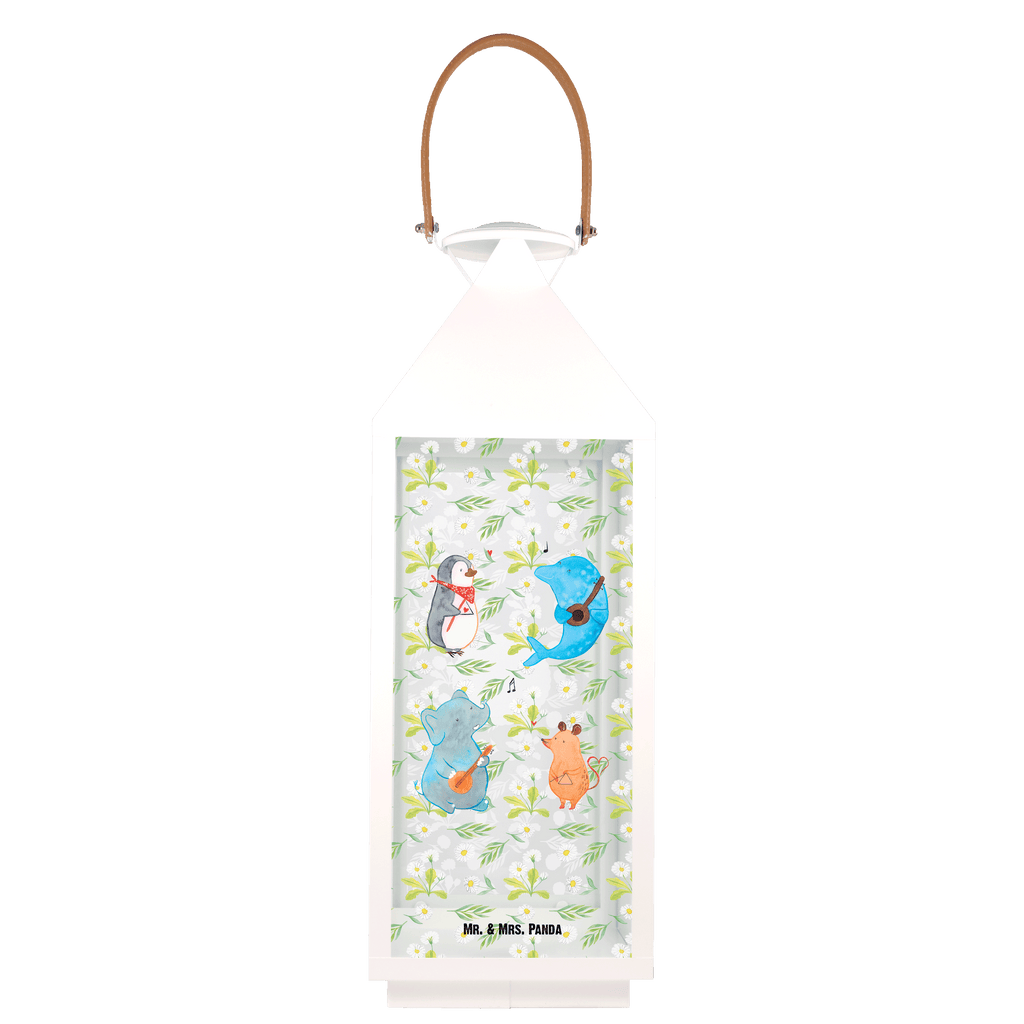 Deko Laterne Big Band Gartenlampe, Gartenleuchte, Gartendekoration, Gartenlicht, Laterne  kleine Laternen, XXL Laternen, Laterne groß, Tiermotive, Gute Laune, lustige Sprüche, Tiere, Hund, Pinguin, Maus, Elefant, Delfin, Gitarre, Band, Triangel, Musikanten, Musik