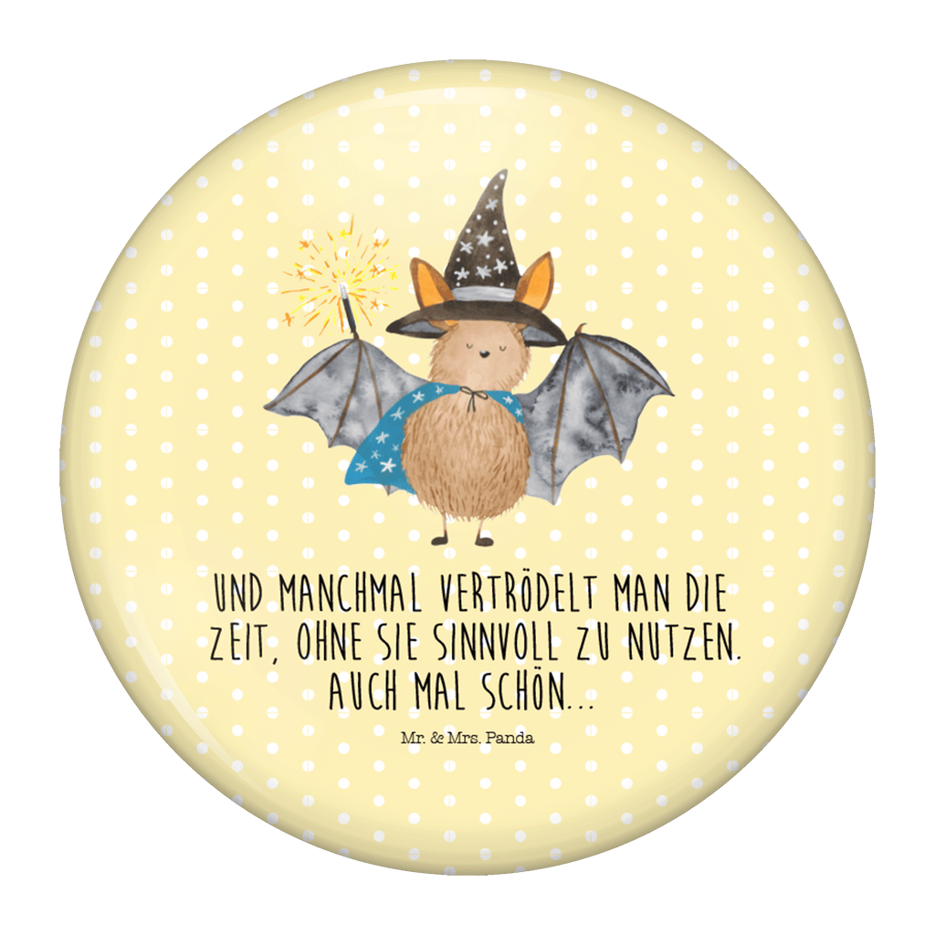50mm Button Fledermaus Zauberer 50mm Button, Button, Pin, Anstecknadel, Tiermotive, Gute Laune, lustige Sprüche, Tiere, Fledermaus, Fledermäuse, Zauberer, Magier, Frauen, reinsteigern