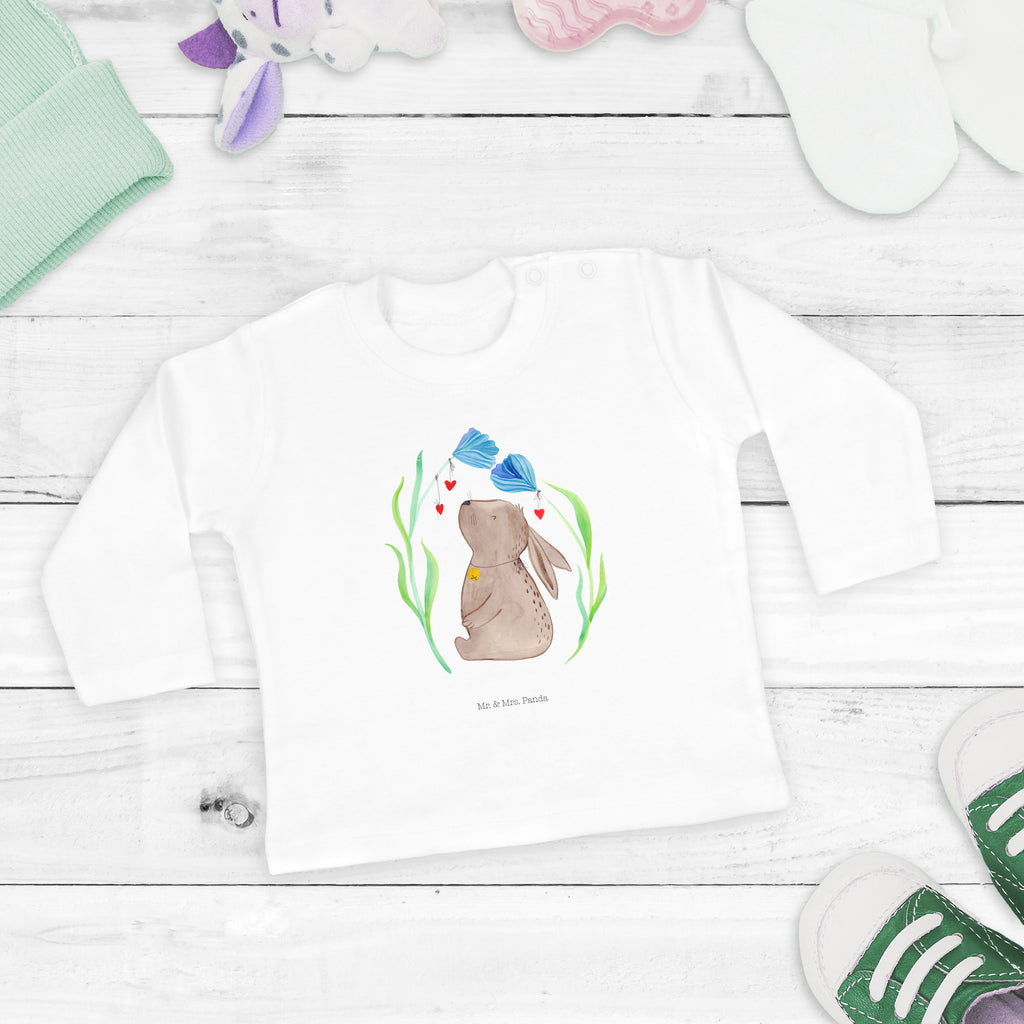 18-24 Monate Baby Longsleeve Hase Blume Mädchen, Jungen, Baby, Langarm, Bio, Kleidung, Longsleeve, Ostern, Osterhase, Ostergeschenke, Osternest, Osterdeko, Geschenk zu Ostern, Hase, Kaninchen, Kind, Taufe, Taufgeschenk, Geburt, Schwangerschaft, erstes Kind, Kindergeburtstag, Geburtstag, Hoffnung, Träume