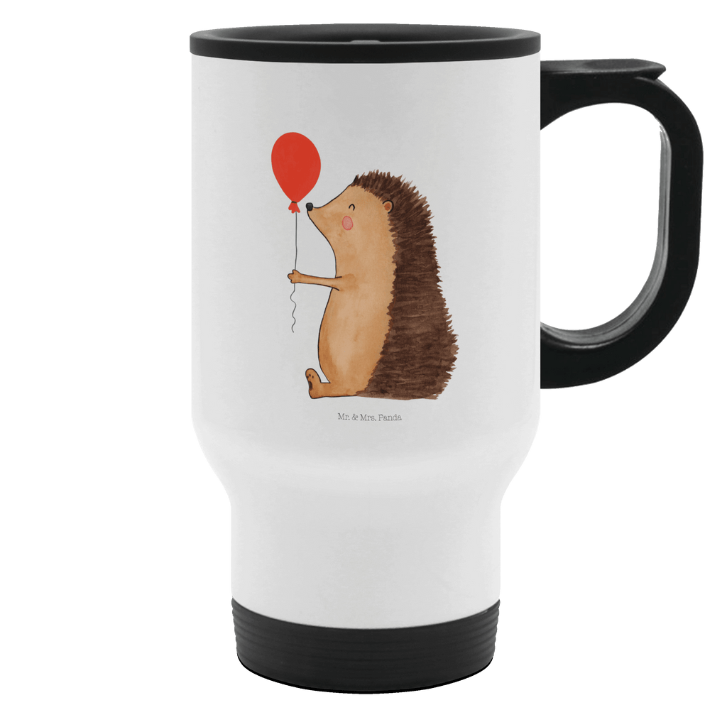 Thermobecher Igel mit Luftballon Thermobecher, To Go Becher, Thermotasse, Kaffeebecher, Isolierbecher, Thermobecher To Go, Warmhaltetasse, Edelstahlbecher, Reisebecher, Tasse mit Deckel, Thermobecher für 400 ml, Kaffeetasse zum Mitnehmen, Tasse zum Mitnehmen, Spülmaschinenfest, Tiermotive, Gute Laune, lustige Sprüche, Tiere, Igel, Geburtstag, Herzlichen Glückwunsch, Glückwunsch, Geburtstagskind, Ballon, Happy Birthday