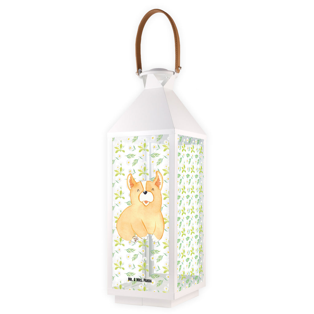 Deko Laterne Corgie Gartenlampe, Gartenleuchte, Gartendekoration, Gartenlicht, Laterne  kleine Laternen, XXL Laternen, Laterne groß, Hund, Hundemotiv, Haustier, Hunderasse, Tierliebhaber, Hundebesitzer, Sprüche, Corgie, Welsh Corgie Pembroke, britisch, Motivation, Spruch, Hundespruch, Lebensfreude