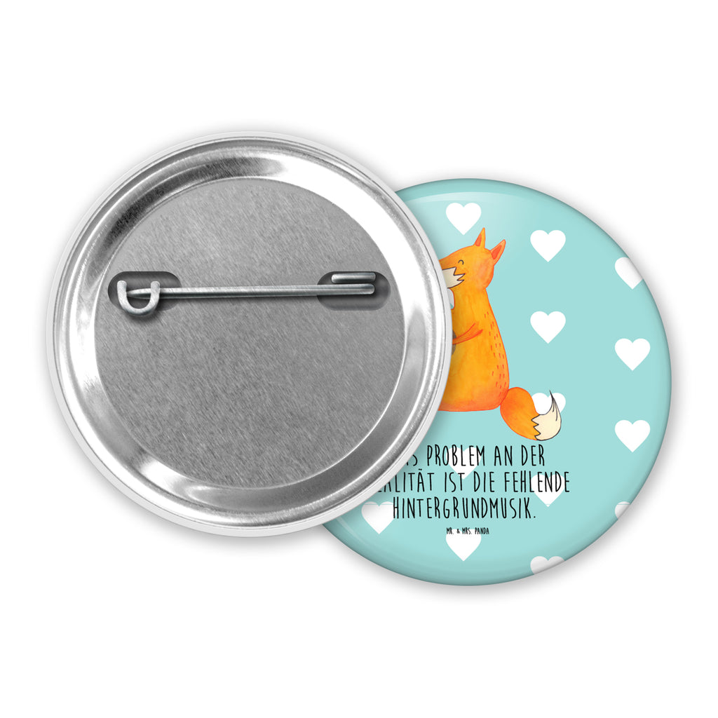 50mm Button Fuchs Gitarre 50mm Button, Button, Pin, Anstecknadel, Fuchs, Füchse, Geschenk Musiker, Musik Spruch, Musikerin, Sänger, Sängerin, Gitarre