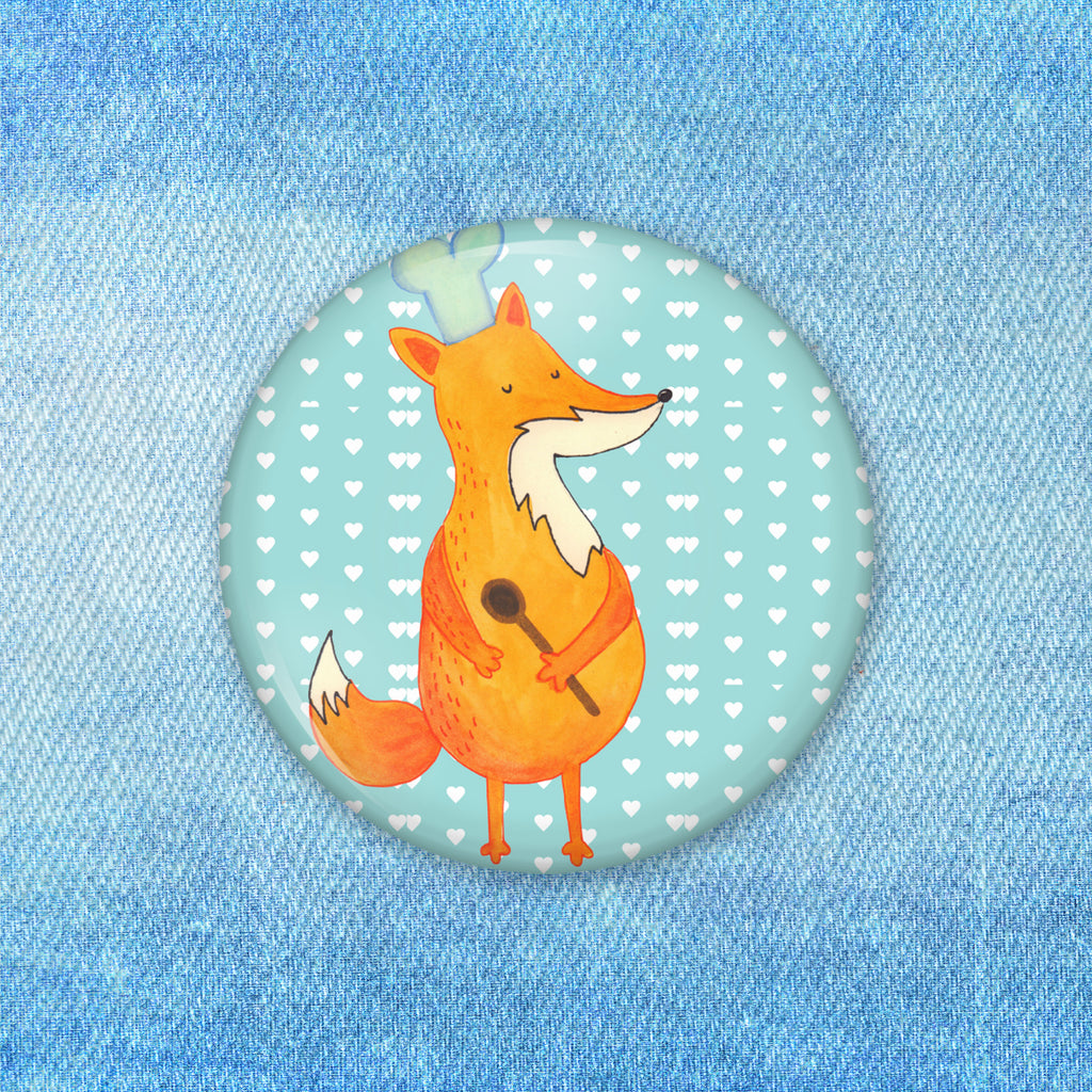 50mm Button Fuchs Koch 50mm Button, Button, Pin, Anstecknadel, Fuchs, Füchse, Koch Geschenk, Küche Spruch, Küche Deko, Köche, Bäcker, Party Spruch, Spruch lustig, witzig
