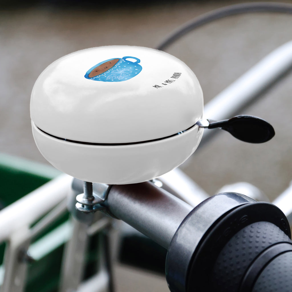XL Fahrradklingel Kaffee Tasse Fahrradklingel, Fahrradglocke, Fahrrad, Mountainbike, Lenker, Laut, Motiv, Klang, Tiermotive, Gute Laune, lustige Sprüche, Tiere, Kaffee, Tasse, Liebe, Geschmack, Genuss, Glücklich