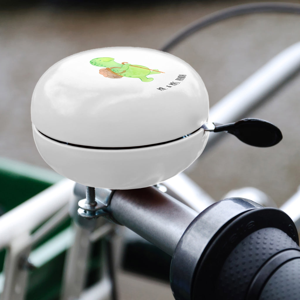 XL Fahrradklingel Schildkröte Wanderer Fahrradklingel, Fahrradglocke, Fahrrad, Mountainbike, Lenker, Laut, Motiv, Klang, Schildkröte, Schildkröten, Motivation, Motivationsspruch, Motivationssprüche, Neuanfang