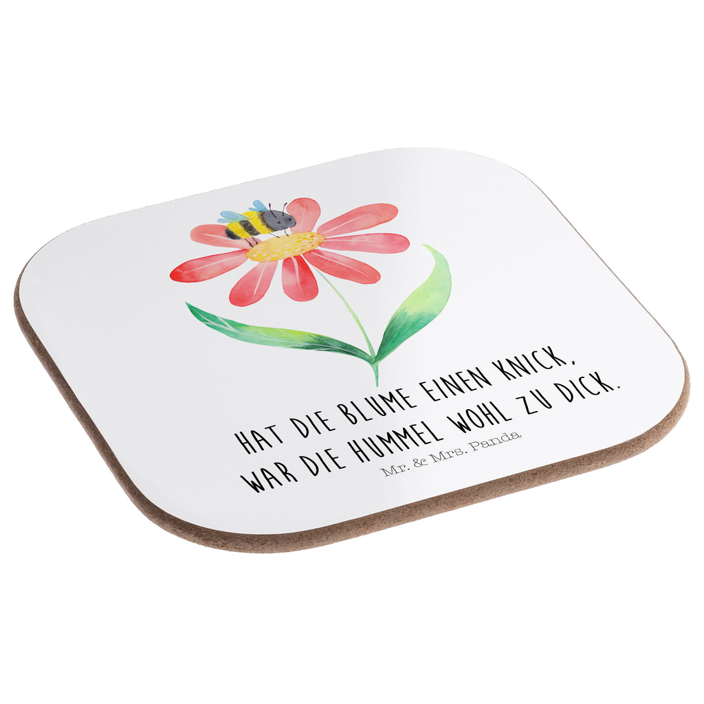 Quadratische Untersetzer Hummel Blume Bierdeckel, Glasuntersetzer, Untersetzer Gläser, Getränkeuntersetzer, Tiermotive, Gute Laune, lustige Sprüche, Tiere, Hummel, Blume, Wespe, Flauschig, Natur, Feld, Hummeln, Biene