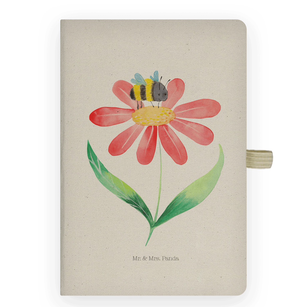 DIN A4 Baumwoll Notizbuch Hummel Blume Notizen, Eintragebuch, Tagebuch, Notizblock, Adressbuch, Journal, Kladde, Skizzenbuch, Notizheft, Schreibbuch, Schreibheft, Tiermotive, Gute Laune, lustige Sprüche, Tiere, Hummel, Blume, Wespe, Flauschig, Natur, Feld, Hummeln, Biene