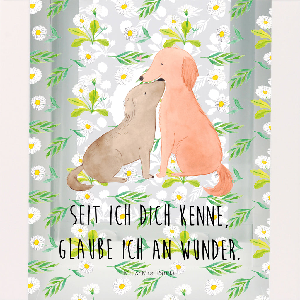Deko Laterne Hunde Liebe Gartenlampe, Gartenleuchte, Gartendekoration, Gartenlicht, Laterne  kleine Laternen, XXL Laternen, Laterne groß, Hund, Hundemotiv, Haustier, Hunderasse, Tierliebhaber, Hundebesitzer, Sprüche, Liebe, Hund. Hunde, Kuss, Vertrauen, Kuscheln, Herz