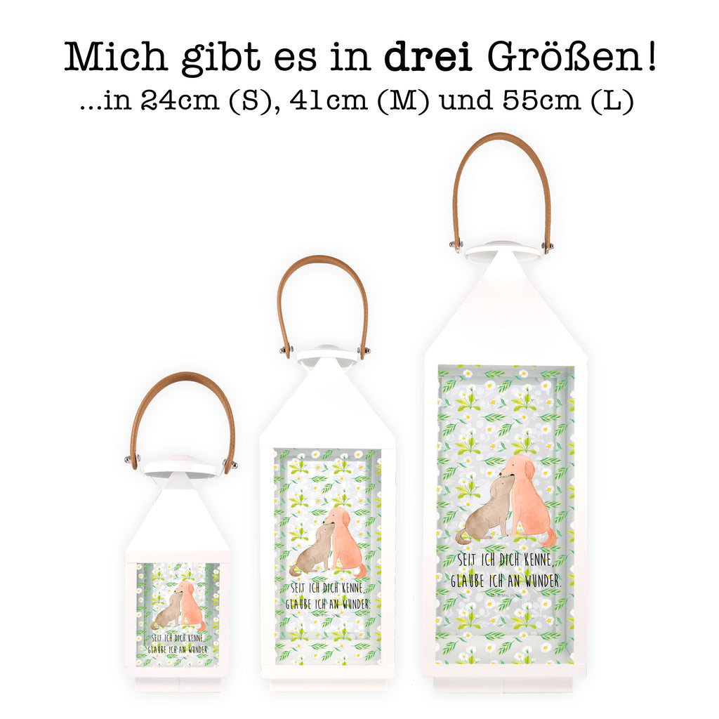Deko Laterne Hunde Liebe Gartenlampe, Gartenleuchte, Gartendekoration, Gartenlicht, Laterne  kleine Laternen, XXL Laternen, Laterne groß, Hund, Hundemotiv, Haustier, Hunderasse, Tierliebhaber, Hundebesitzer, Sprüche, Liebe, Hund. Hunde, Kuss, Vertrauen, Kuscheln, Herz