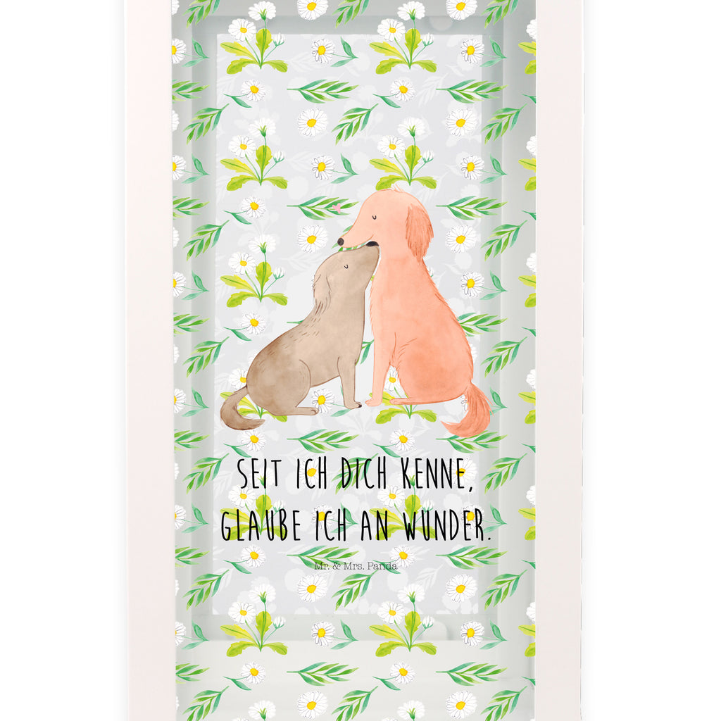 Deko Laterne Hunde Liebe Gartenlampe, Gartenleuchte, Gartendekoration, Gartenlicht, Laterne  kleine Laternen, XXL Laternen, Laterne groß, Hund, Hundemotiv, Haustier, Hunderasse, Tierliebhaber, Hundebesitzer, Sprüche, Liebe, Hund. Hunde, Kuss, Vertrauen, Kuscheln, Herz