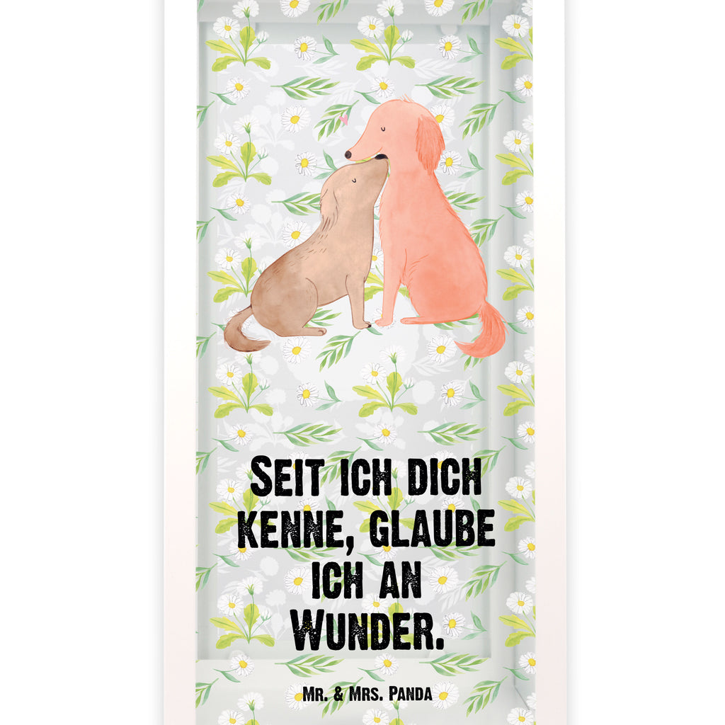 Deko Laterne Hunde Liebe Gartenlampe, Gartenleuchte, Gartendekoration, Gartenlicht, Laterne  kleine Laternen, XXL Laternen, Laterne groß, Hund, Hundemotiv, Haustier, Hunderasse, Tierliebhaber, Hundebesitzer, Sprüche, Liebe, Hund. Hunde, Kuss, Vertrauen, Kuscheln, Herz
