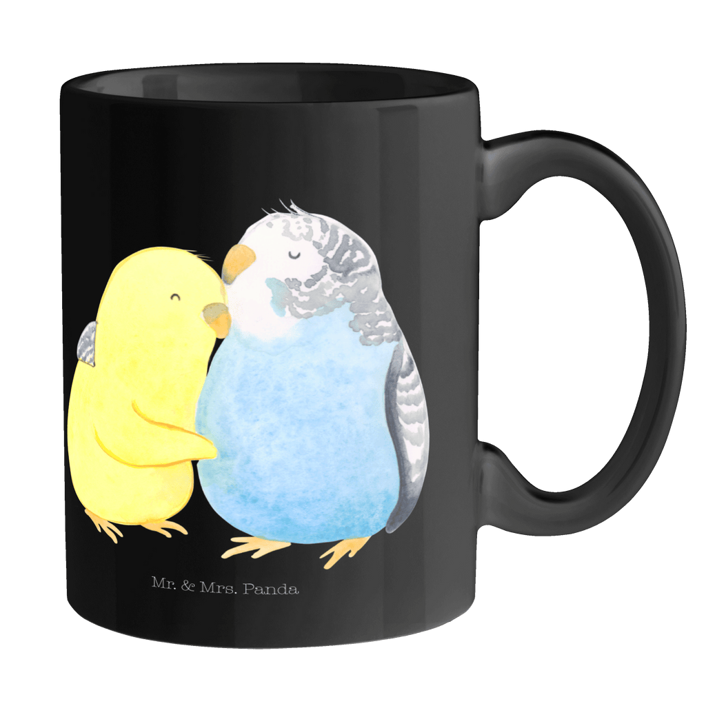 Tasse Wellensittich Liebe Liebe, Vögel, Wellensittich, Nähe, Kuscheln, Vertrauen Becher, Kaffeetasse, Kaffeebecher, Tee, Frühstück, Büro  Liebe,  Partner, Freund, Freundin, Ehemann, Ehefrau, Heiraten, Verlobung, Heiratsantrag, Liebesgeschenk, Jahrestag, Hocheitstag