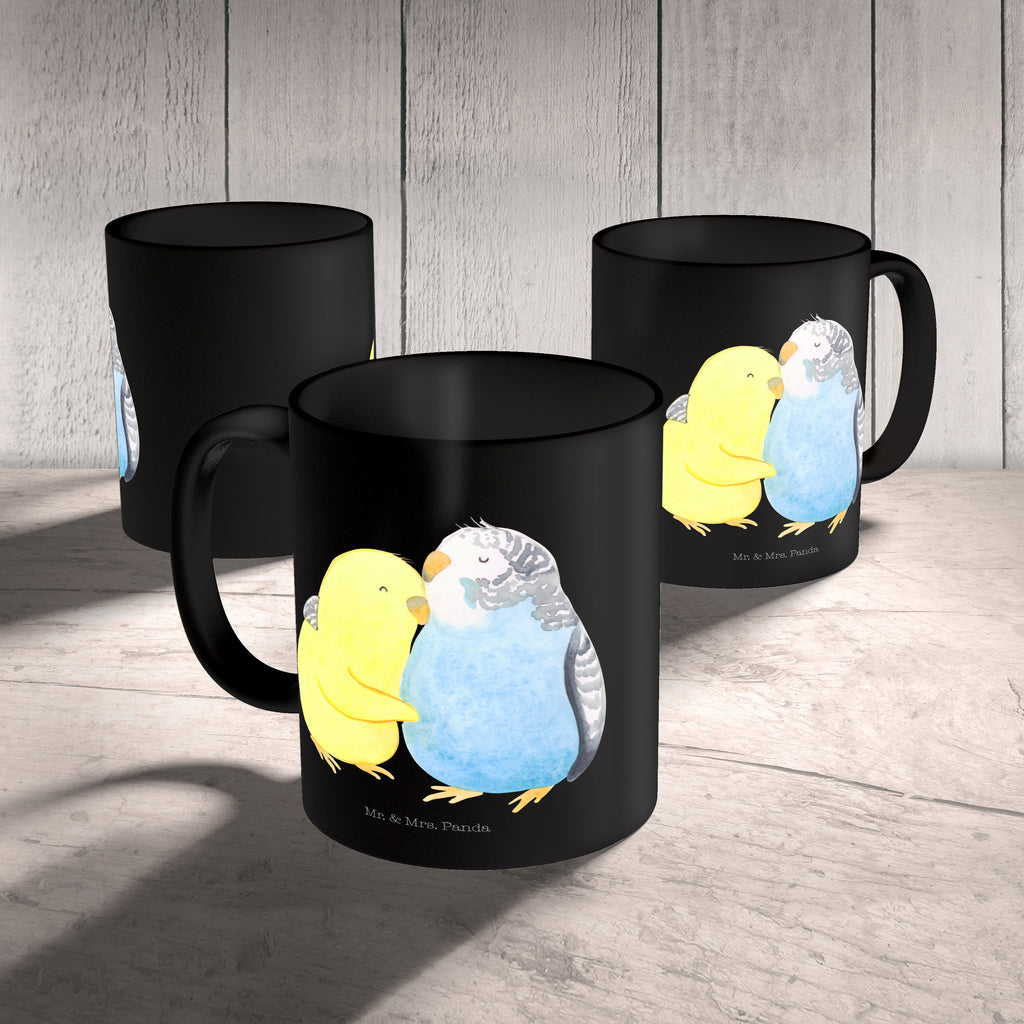 Tasse Wellensittich Liebe Liebe, Vögel, Wellensittich, Nähe, Kuscheln, Vertrauen Becher, Kaffeetasse, Kaffeebecher, Tee, Frühstück, Büro  Liebe,  Partner, Freund, Freundin, Ehemann, Ehefrau, Heiraten, Verlobung, Heiratsantrag, Liebesgeschenk, Jahrestag, Hocheitstag