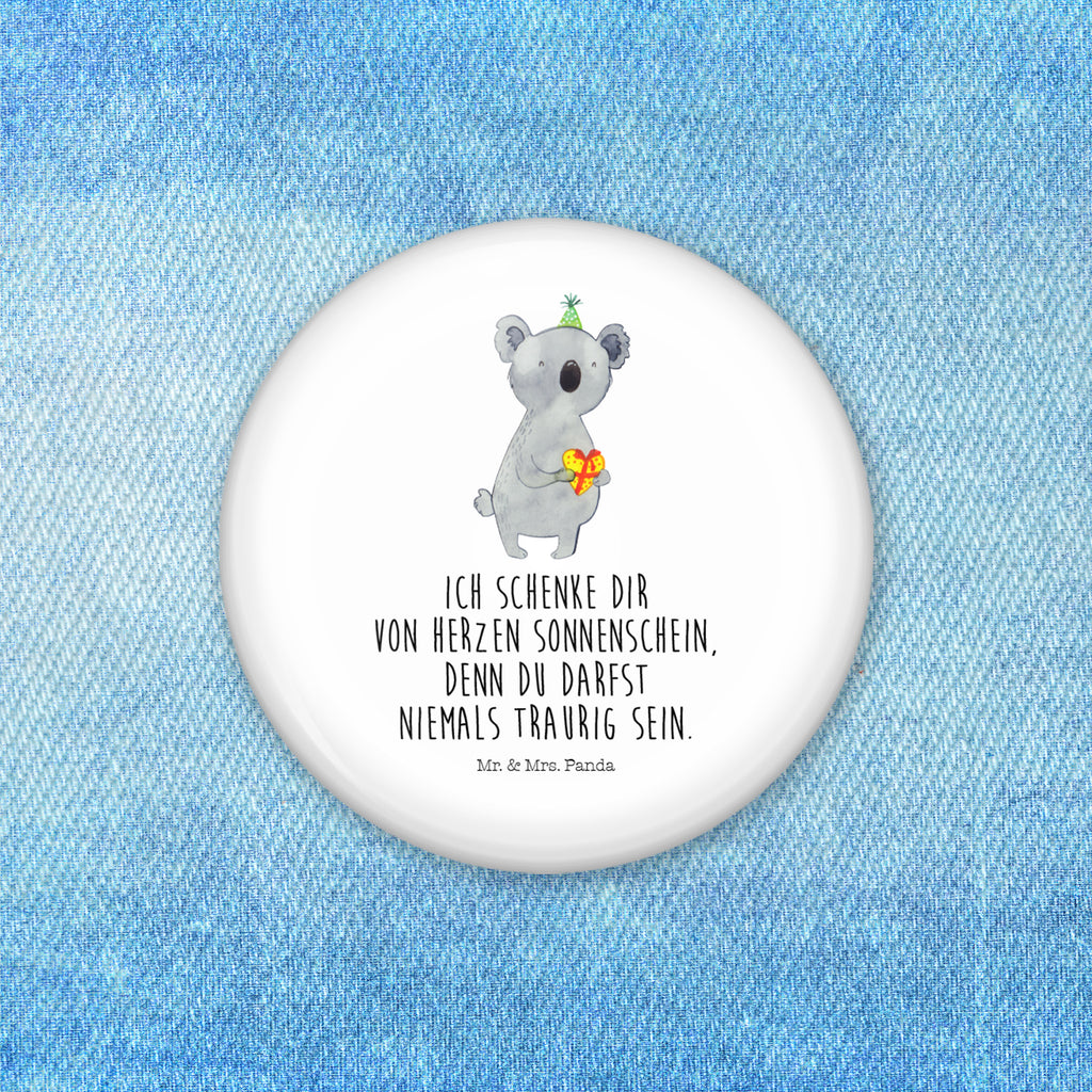 50mm Button Koala Geschenk 50mm Button, Button, Pin, Anstecknadel, Koala, Koalabär, Geschenk, Geburtstag, Party