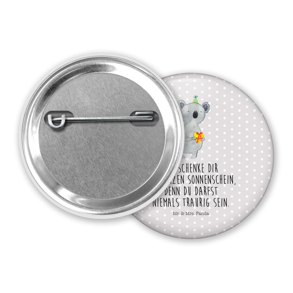 50mm Button Koala Geschenk 50mm Button, Button, Pin, Anstecknadel, Koala, Koalabär, Geschenk, Geburtstag, Party