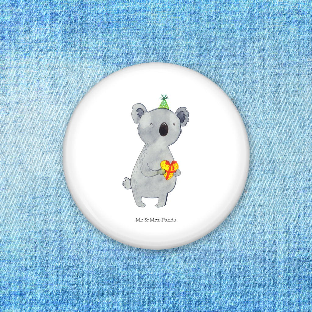 50mm Button Koala Geschenk 50mm Button, Button, Pin, Anstecknadel, Koala, Koalabär, Geschenk, Geburtstag, Party