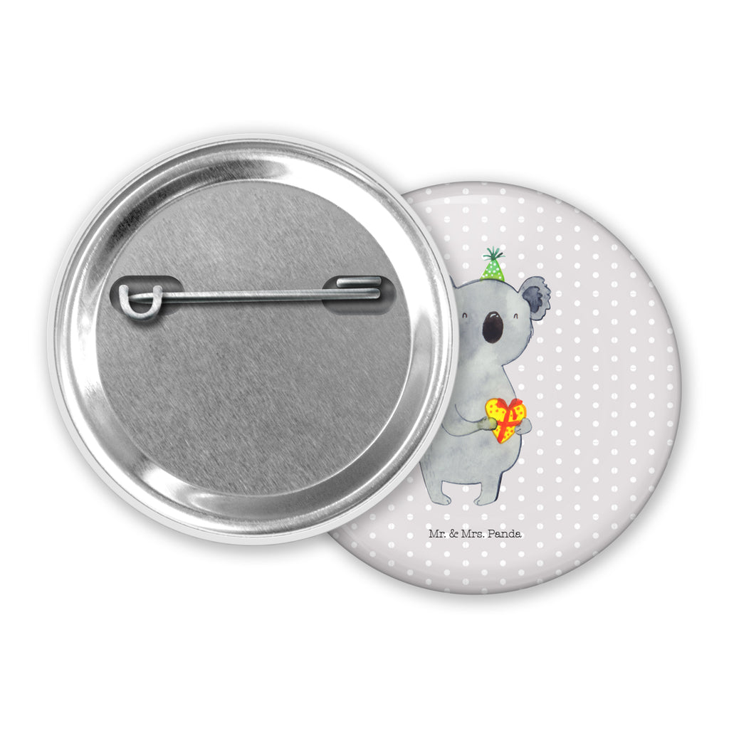 50mm Button Koala Geschenk 50mm Button, Button, Pin, Anstecknadel, Koala, Koalabär, Geschenk, Geburtstag, Party