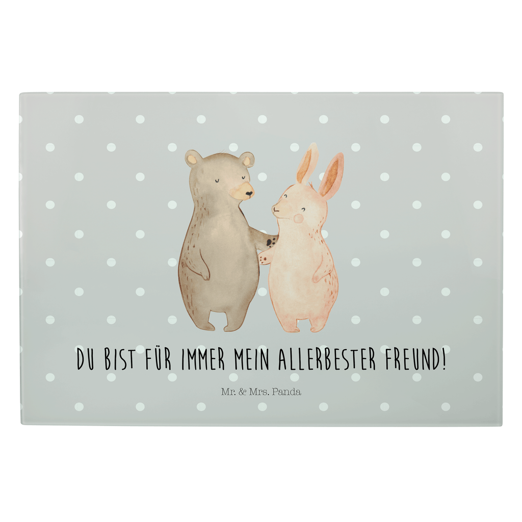 XL Glas Schneidbrett Bär Hase Umarmen Glasschneidebrett, Schneidebrett, Frühstücksbrett, Küche, Liebe, Partner, Freund, Freundin, Ehemann, Ehefrau, Heiraten, Verlobung, Heiratsantrag, Liebesgeschenk, Jahrestag, Hocheitstag, Freunde, bester Freund, Hase, Bär, Bärchen, best friends