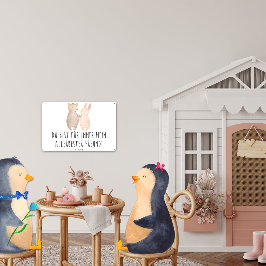 Blechschild Bär Hase Umarmen Blechschild, Metallschild, Geschenk Schild, Schild, Magnet-Metall-Schild, Deko Schild, Wandschild, Wand-Dekoration, Türschild, Liebe, Partner, Freund, Freundin, Ehemann, Ehefrau, Heiraten, Verlobung, Heiratsantrag, Liebesgeschenk, Jahrestag, Hocheitstag, Freunde, bester Freund, Hase, Bär, Bärchen, best friends