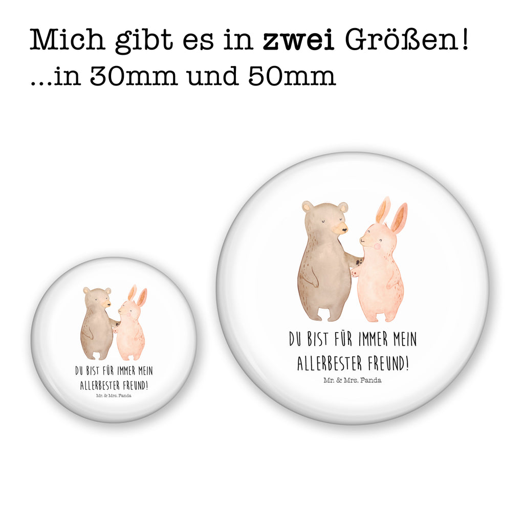 50mm Button Bär Hase Umarmen 50mm Button, Button, Pin, Anstecknadel, Liebe, Partner, Freund, Freundin, Ehemann, Ehefrau, Heiraten, Verlobung, Heiratsantrag, Liebesgeschenk, Jahrestag, Hocheitstag, Freunde, bester Freund, Hase, Bär, Bärchen, best friends