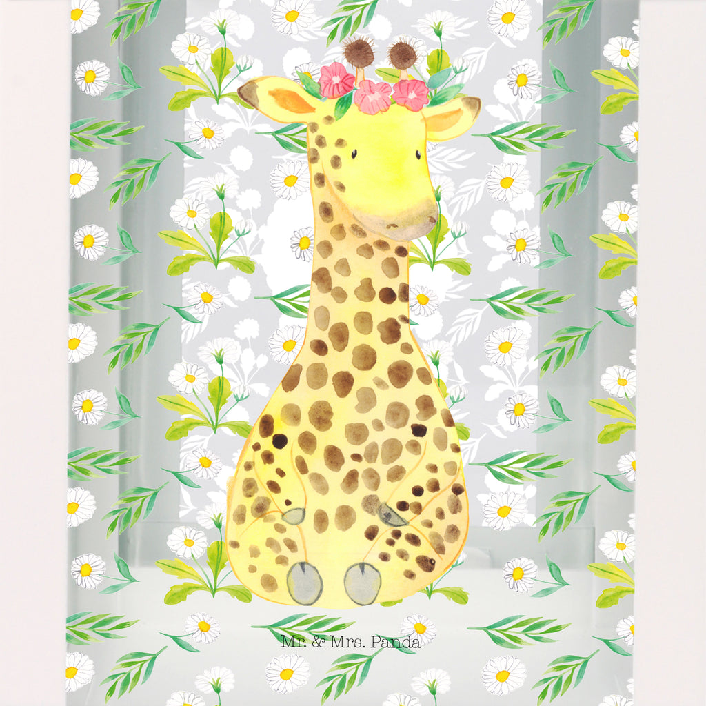 Deko Laterne Giraffe Blumenkranz Gartenlampe, Gartenleuchte, Gartendekoration, Gartenlicht, Laterne  kleine Laternen, XXL Laternen, Laterne groß, Afrika, Wildtiere, Giraffe, Blumenkranz, Abenteurer, Selbstliebe, Freundin