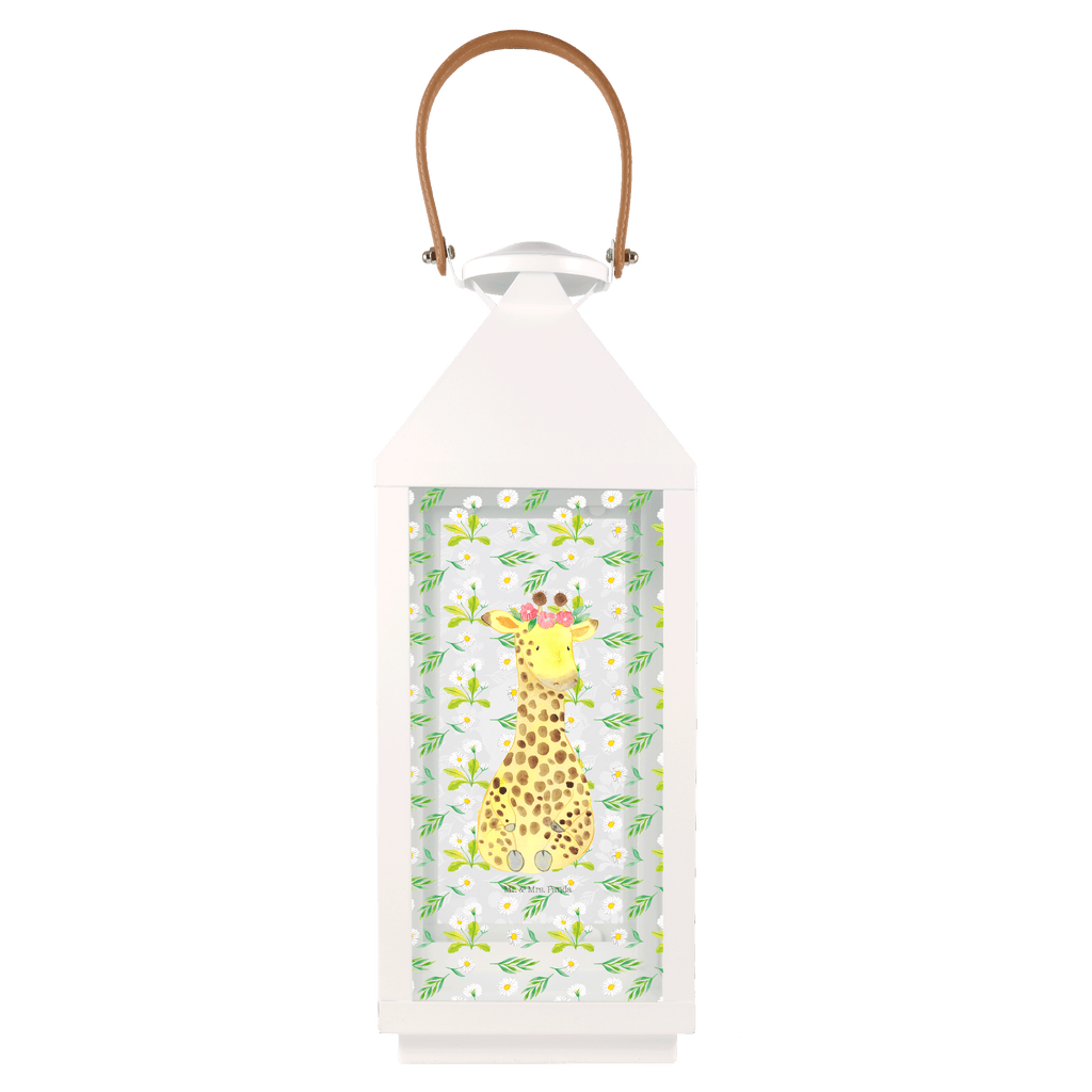 Deko Laterne Giraffe Blumenkranz Gartenlampe, Gartenleuchte, Gartendekoration, Gartenlicht, Laterne  kleine Laternen, XXL Laternen, Laterne groß, Afrika, Wildtiere, Giraffe, Blumenkranz, Abenteurer, Selbstliebe, Freundin
