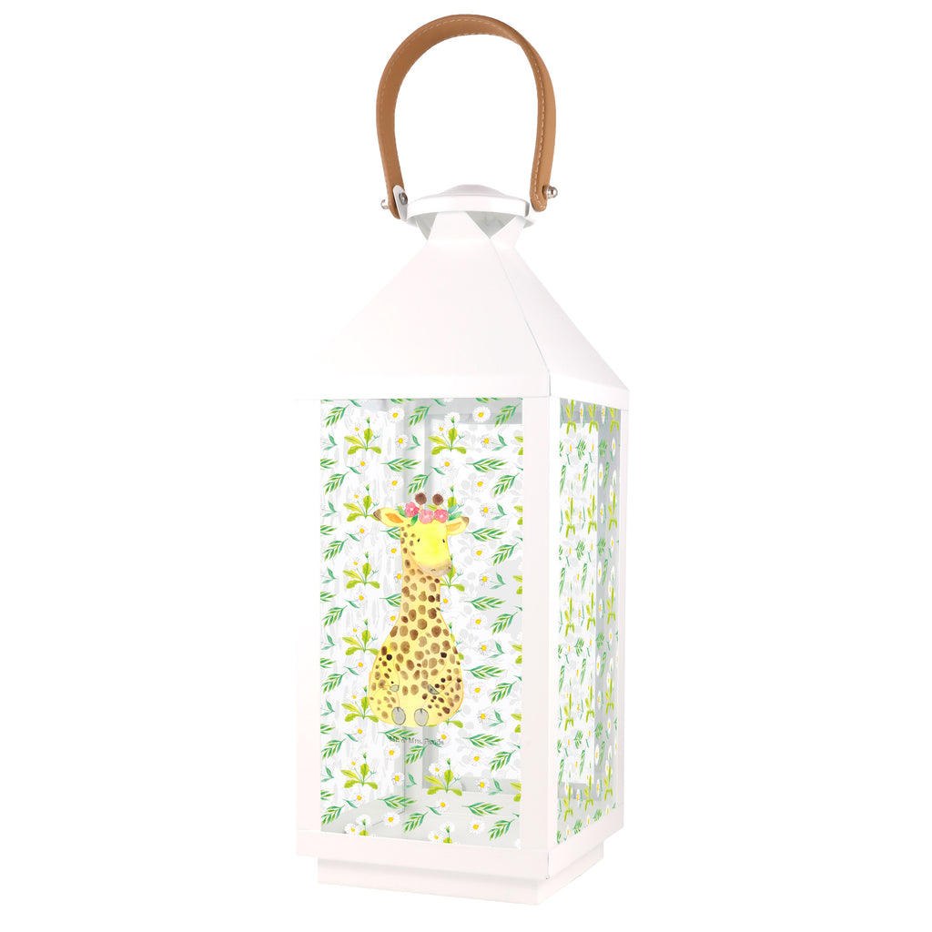 Deko Laterne Giraffe Blumenkranz Gartenlampe, Gartenleuchte, Gartendekoration, Gartenlicht, Laterne  kleine Laternen, XXL Laternen, Laterne groß, Afrika, Wildtiere, Giraffe, Blumenkranz, Abenteurer, Selbstliebe, Freundin