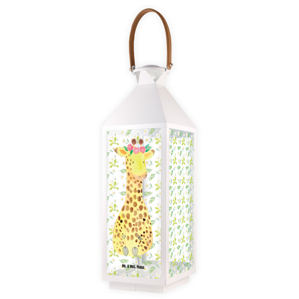 Deko Laterne Giraffe Blumenkranz Gartenlampe, Gartenleuchte, Gartendekoration, Gartenlicht, Laterne  kleine Laternen, XXL Laternen, Laterne groß, Afrika, Wildtiere, Giraffe, Blumenkranz, Abenteurer, Selbstliebe, Freundin