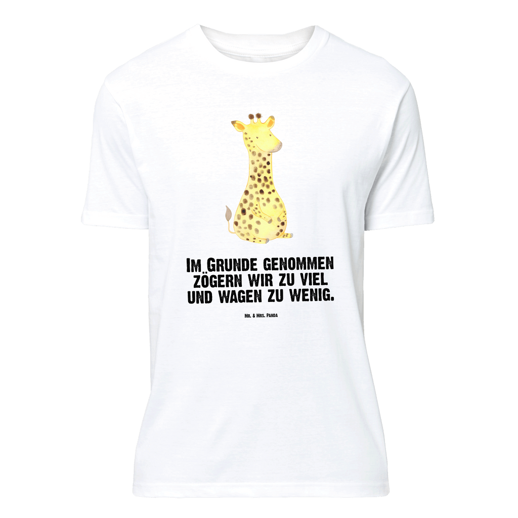 Größe L T-Shirt Giraffe Zufrieden T-Shirt, Shirt, Tshirt, Lustiges T-Shirt, T-Shirt mit Spruch, Party, Junggesellenabschied, Jubiläum, Geburstag, Herrn, Damen, Männer, Frauen, Schlafshirt, Nachthemd, Sprüche, Afrika, Wildtiere, Giraffe, Zufrieden, Glück, Abenteuer