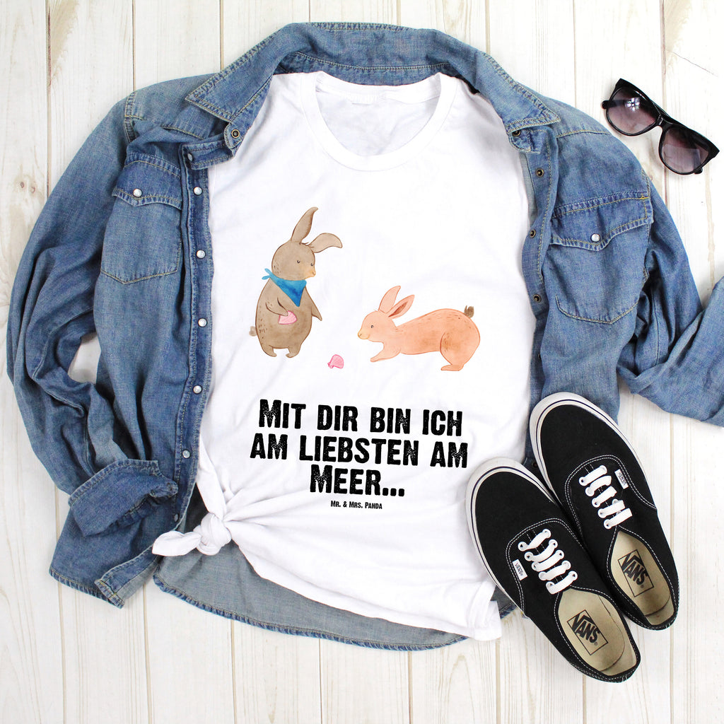 Größe S T-Shirt Hasen Muschel T-Shirt, Shirt, Tshirt, Lustiges T-Shirt, T-Shirt mit Spruch, Party, Junggesellenabschied, Jubiläum, Geburstag, Herrn, Damen, Männer, Frauen, Schlafshirt, Nachthemd, Sprüche, Familie, Vatertag, Muttertag, Bruder, Schwester, Mama, Papa, Oma, Opa, Hasen, beste Freundin, Freundin, Freundinnen, best friends, BFF, Muscheln sammeln, Muscheln, Meer