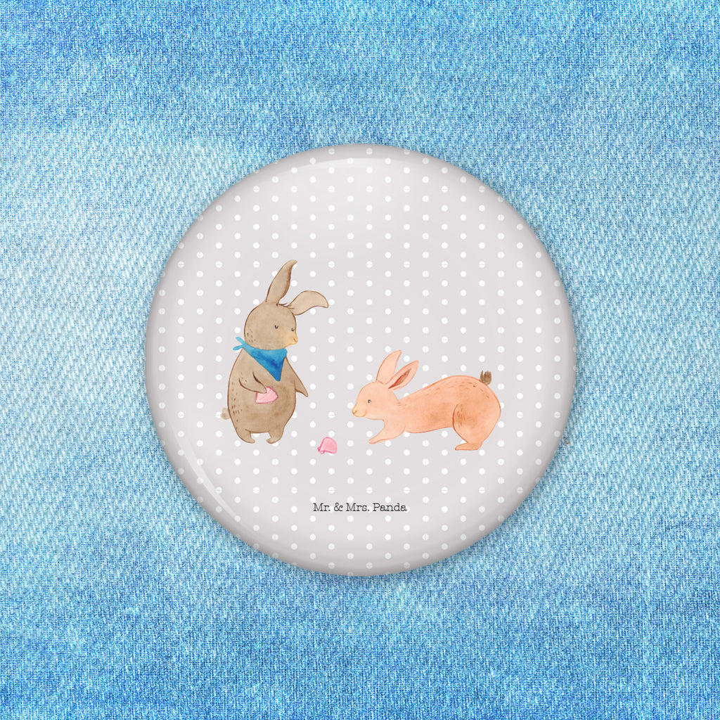 50mm Button Hasen Muschel 50mm Button, Button, Pin, Anstecknadel, Familie, Vatertag, Muttertag, Bruder, Schwester, Mama, Papa, Oma, Opa, Hasen, beste Freundin, Freundin, Freundinnen, best friends, BFF, Muscheln sammeln, Muscheln, Meer
