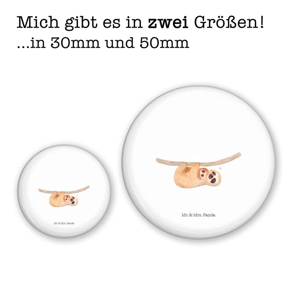 50mm Button Faultier mit Kind 50mm Button, Button, Pin, Anstecknadel, Faultier, Faultier Geschenk, Faultier Deko, Kind, Baby, Liebe, Mutter, Mama, Geburt, Kinder, Faulheit, Spaß, Niedlichkeit