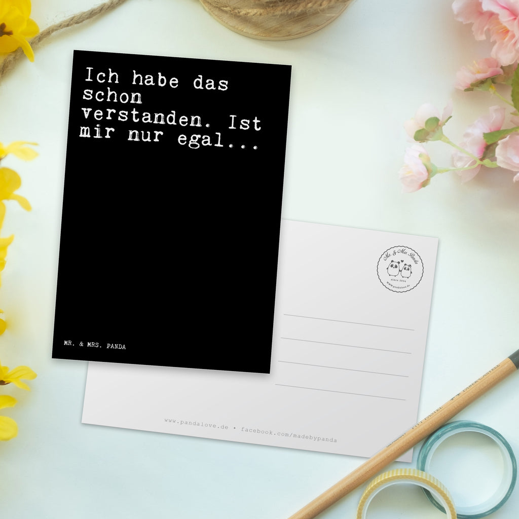 Postkarte Sprüche und Zitate Ich habe das schon verstanden. Ist mir nur egal... Geschenkkarte, Grußkarte, Karte, Einladung, Ansichtskarte, Geburtstagskarte, Einladungskarte, Dankeskarte, Spruch, Sprüche, lustig, Weisheiten, Zitate, Spruch Sprüche Weisheiten Zitate Lustig Weisheit Worte